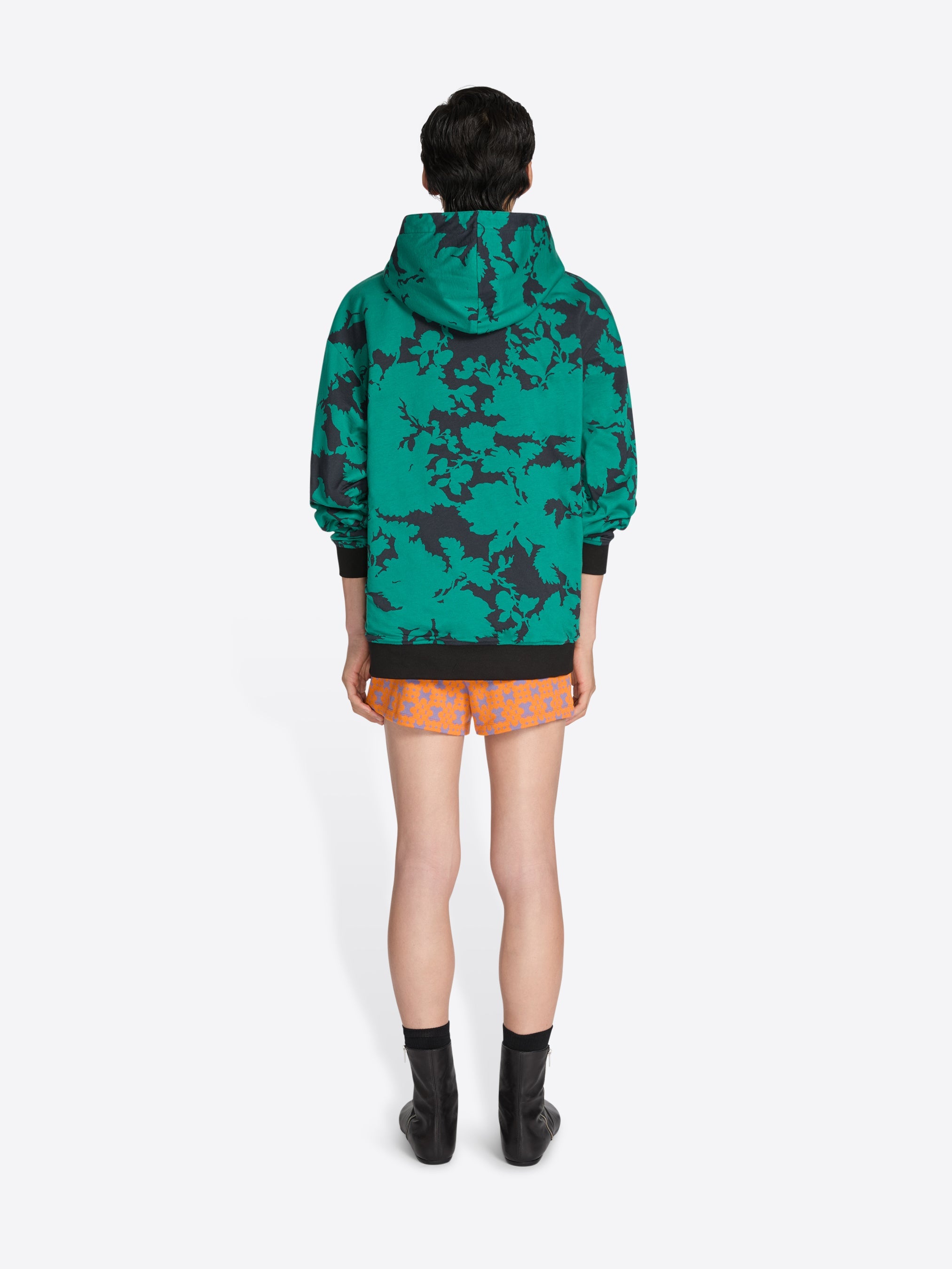 Reversible Cotton Hoodie