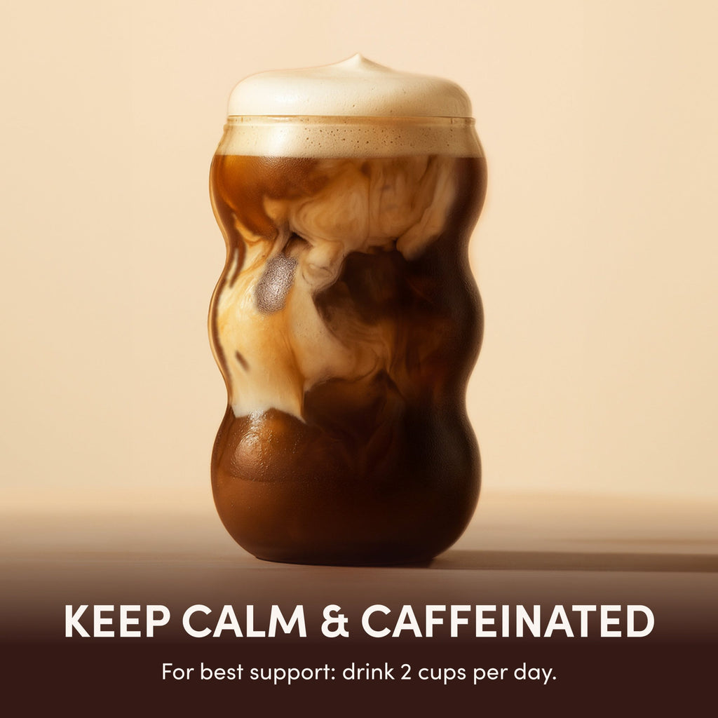 Mushroom Coffee Dark Roast (30 Servings) - with an Easy Dark Roast Format