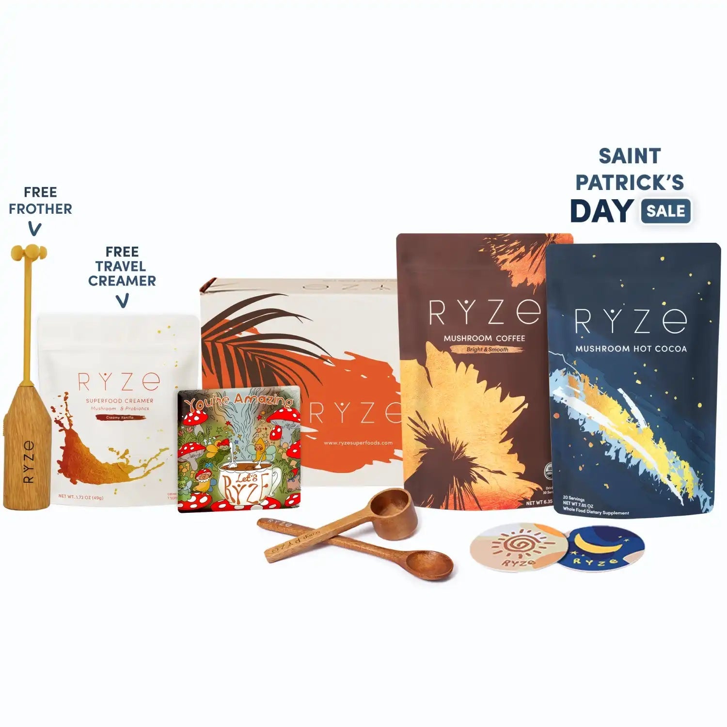 Day and Night Bundle (Coffee and Cocoa) - with Multiple Drink Options