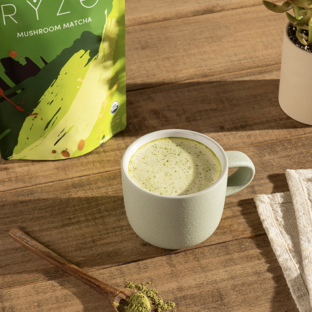 Mushroom Matcha (30 Servings) - with an Easy Daily Matcha Format
